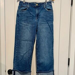 Kut from the Kloth “Sienna” Wide Leg, High Rise Jeans